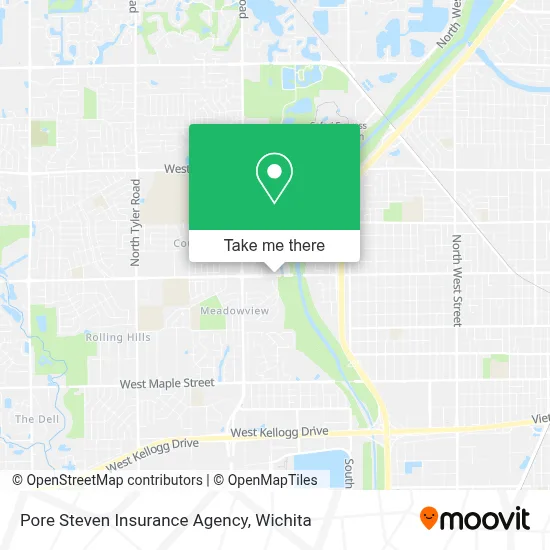 Pore Steven Insurance Agency map