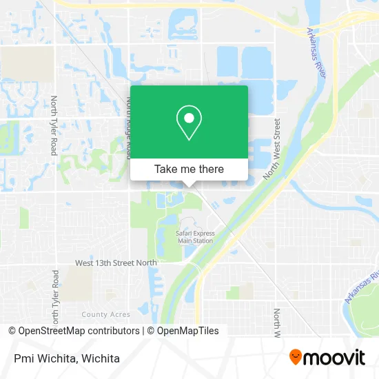 Pmi Wichita map