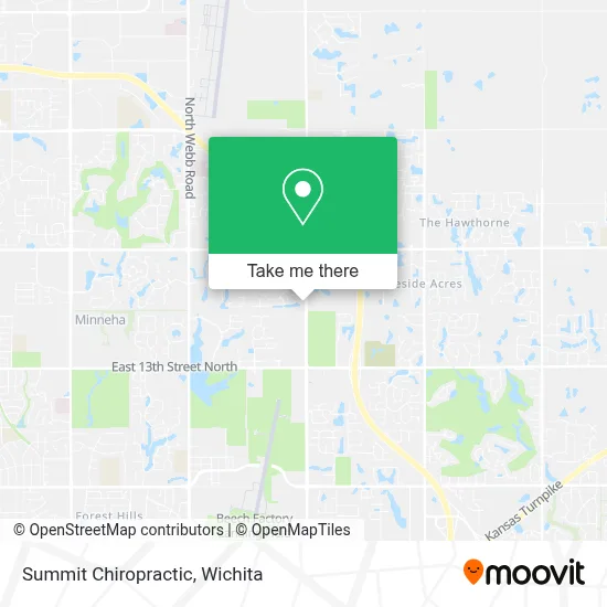 Summit Chiropractic map
