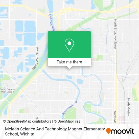 Mclean Science And Technology Magnet Elementary School map