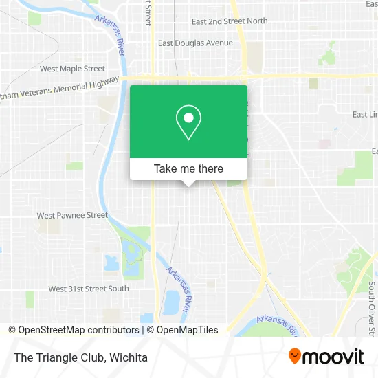 The Triangle Club map