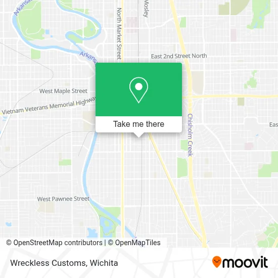 Wreckless Customs map