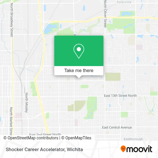 Shocker Career Accelerator map