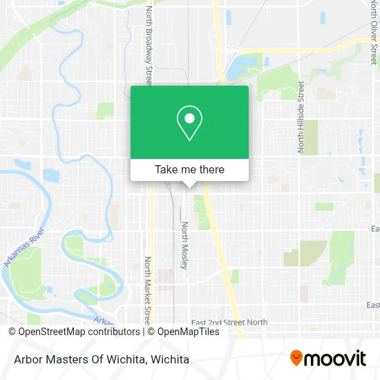Arbor Masters Of Wichita map