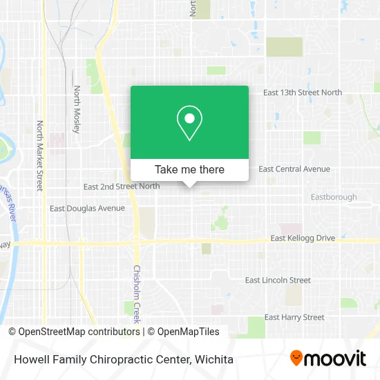 Howell Family Chiropractic Center map