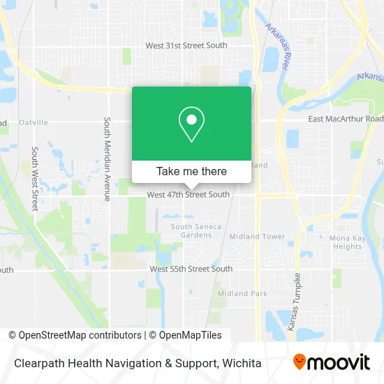 Clearpath Health Navigation & Support map