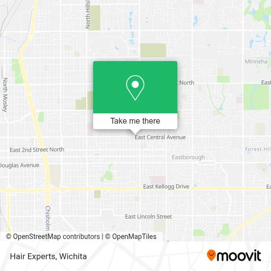 Hair Experts map