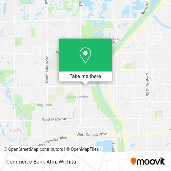 Commerce Bank Atm map