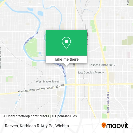 Reeves, Kathleen R Atty Pa map