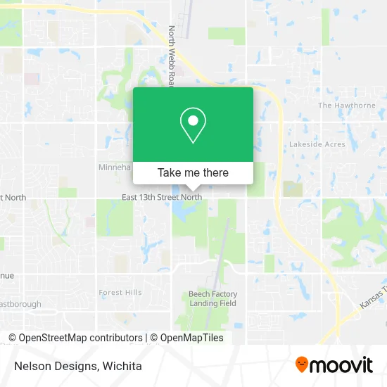 Nelson Designs map
