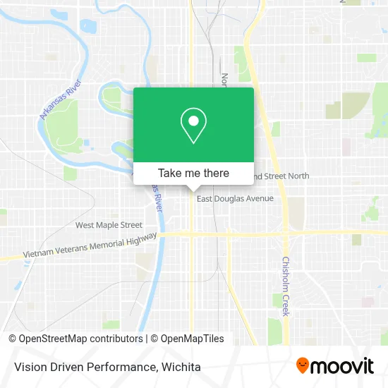 Vision Driven Performance map