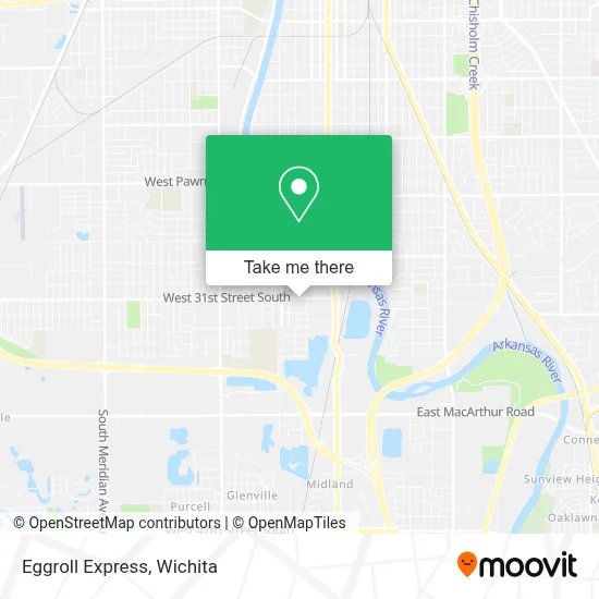 Eggroll Express map