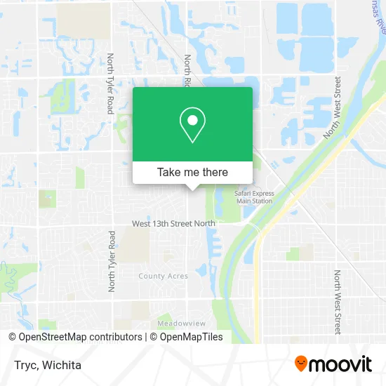 Tryc map