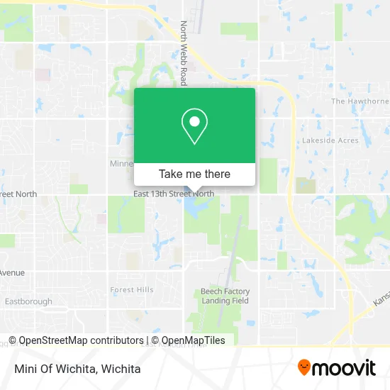Mini Of Wichita map