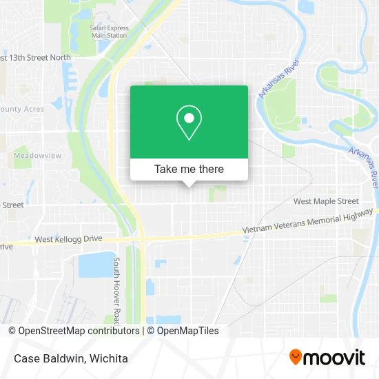 Case Baldwin map