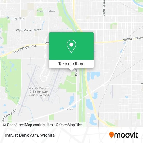Intrust Bank Atm map