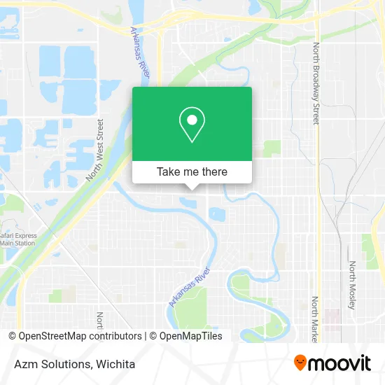 Azm Solutions map