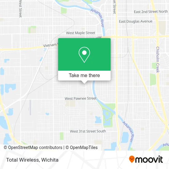 Total Wireless map