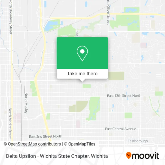 Delta Upsilon - Wichita State Chapter map