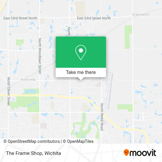 The Frame Shop map