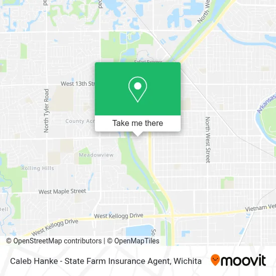 Caleb Hanke - State Farm Insurance Agent map