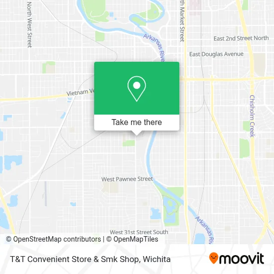 T&T Convenient Store & Smk Shop map