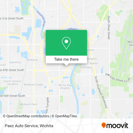 Paez Auto Service map