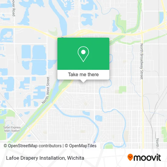 Lafoe Drapery Installation map