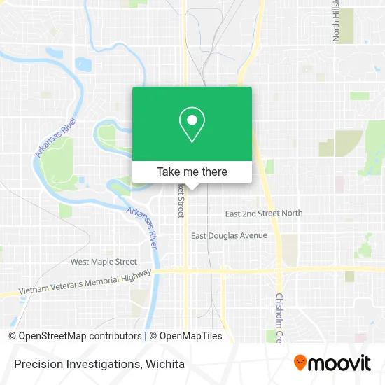 Precision Investigations map