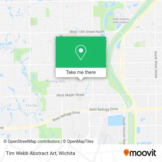 Tim Webb Abstract Art map