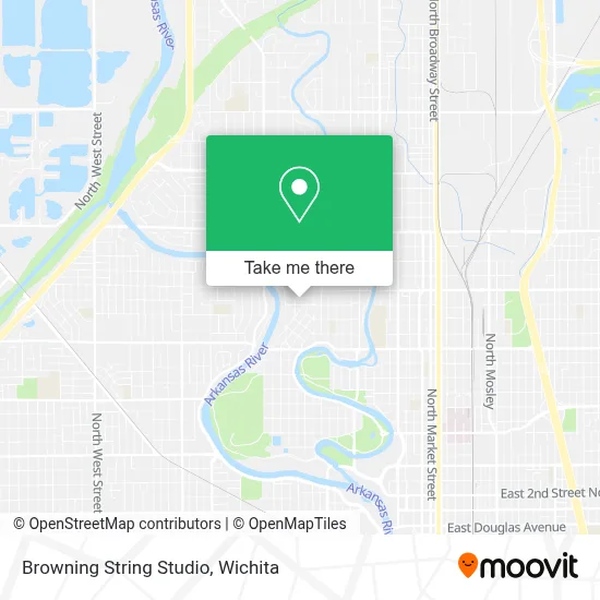 Browning String Studio map