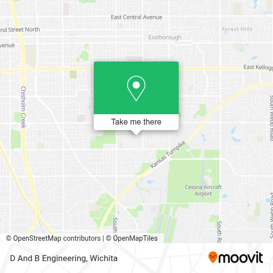 D And B Engineering map