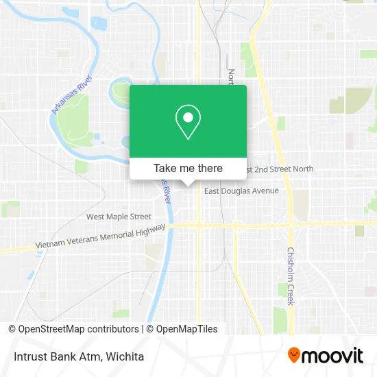 Intrust Bank Atm map