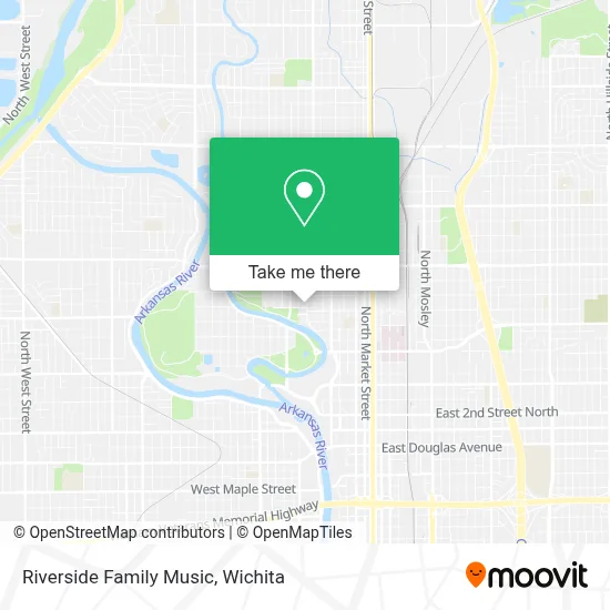 Riverside Family Music map