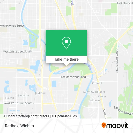 Redbox map