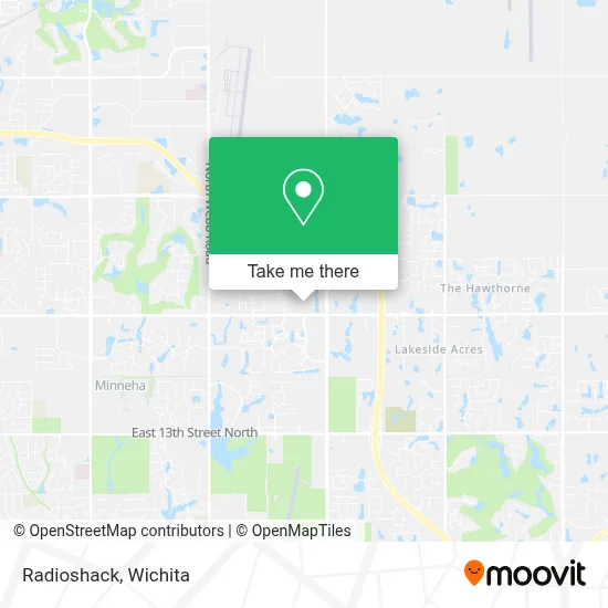 Radioshack map