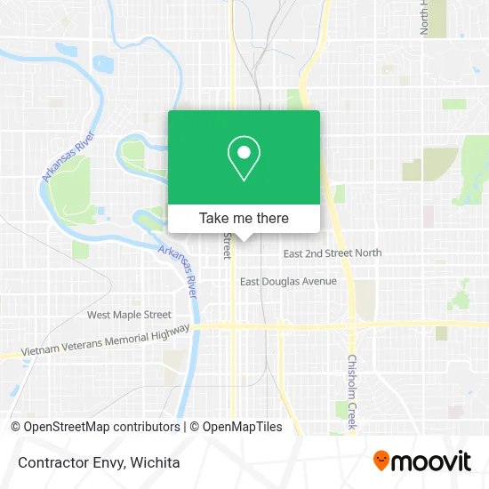 Contractor Envy map