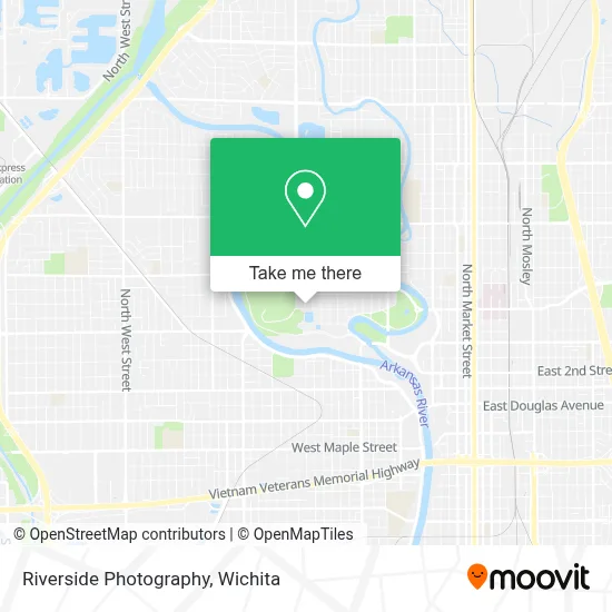 Riverside Photography map