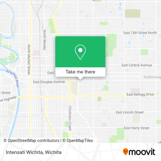 Intensati Wichita map