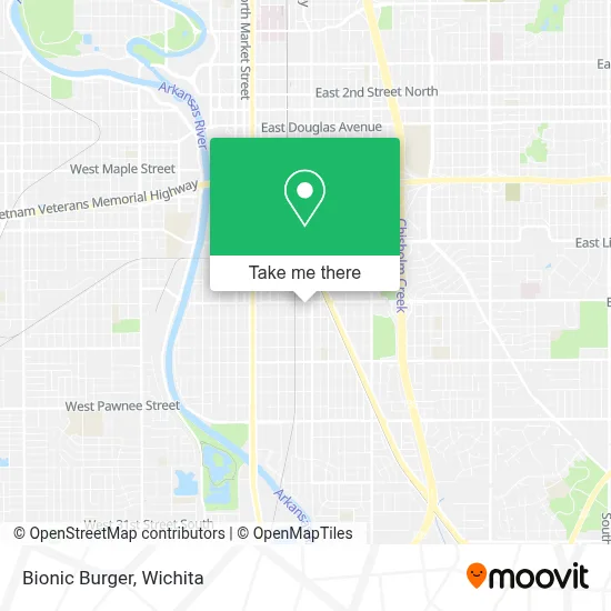 Bionic Burger map