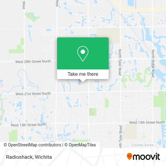 Radioshack map