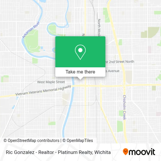 Ric Gonzalez - Realtor - Platinum Realty map