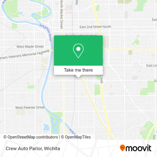 Crew Auto Parlor map