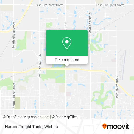 Harbor Freight Tools map