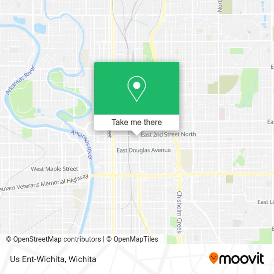 Us Ent-Wichita map