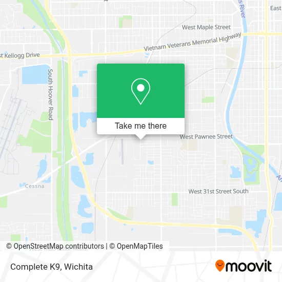 Complete K9 map