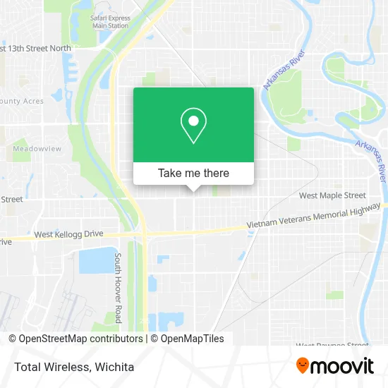 Total Wireless map