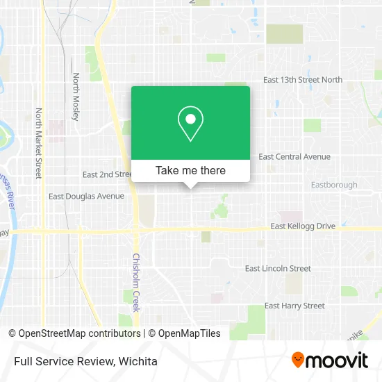 Full Service Review map