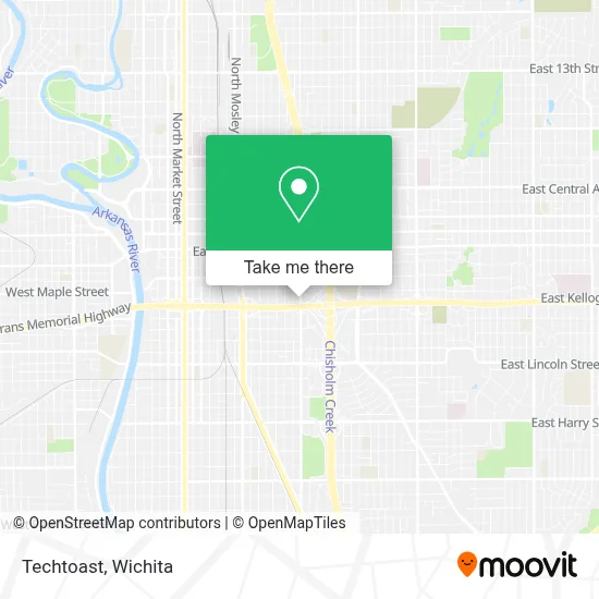 Techtoast map