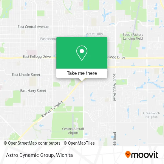 Astro Dynamic Group map